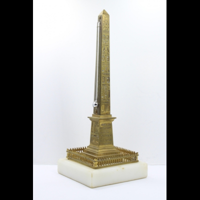 Place de la Concorde Obelisk of Luxor Paris France Grand Tour Bronze and Marble Statue