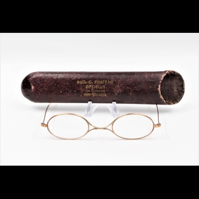 14k Gold Confederate Officers Eyeglasses - New Orleans Louisiana
