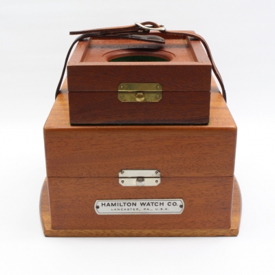 1941 U. S. Navy Hamilton Model 22 Chronometer Bureau Of Ships USBuships